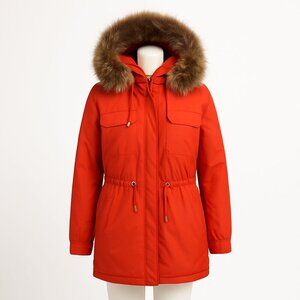 Vintage Bogner SkiTac Women's Parka Jacket Size 8 Red Made in USA